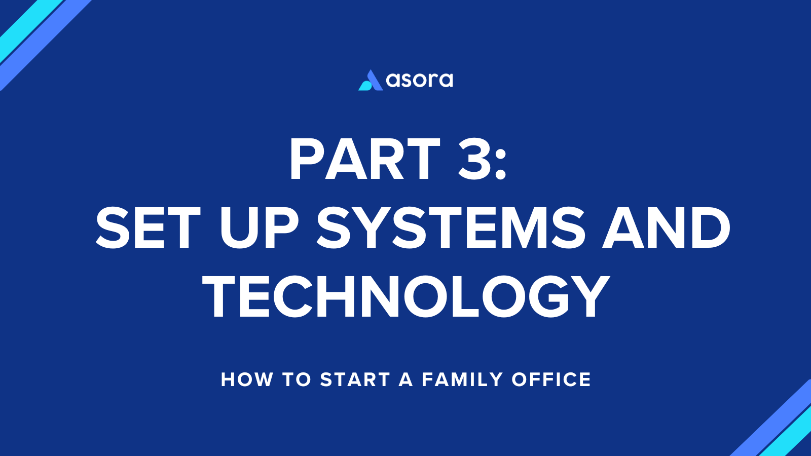 Family office technology
